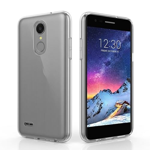 Image of Case for LG K4, Slim Fit TPU Gel Case, Flexible Lightweight Protective Back Phone Cover - Clear