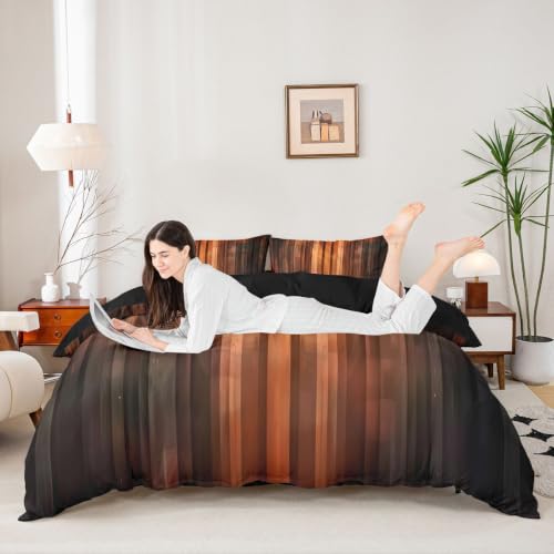 Housse de couette zippée 200x200 pour lit double esthétique - 4