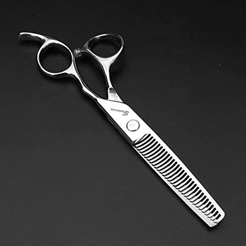 Ciseaux de coiffure 6 pouces set de ciseaux à effiler en acier inoxydable multifonctionnel - 4