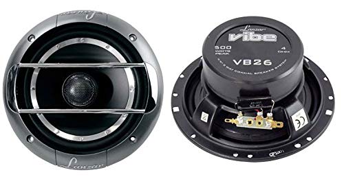Flash Deals - 70% OFF Lanzar VB26 Vibe 500 Watts 6.5'' 2 Way Coaxial Speakers