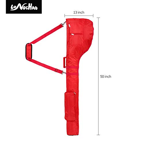 Golf Sunday Bag-Driving Range Mini Course Training Practice Golf Bag Travel Case Foldable - Image 3