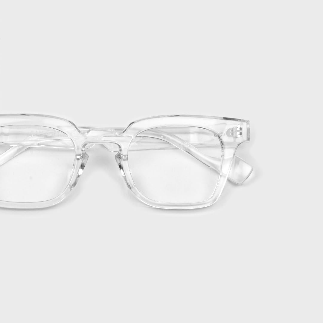 SAM AND MARSHALL TETRAGONON Eyeglasses I Light Weight Frames I Polycarbonate Frame I Prescription Friendly Glasses I Men & Women - Image 3 thumbnail