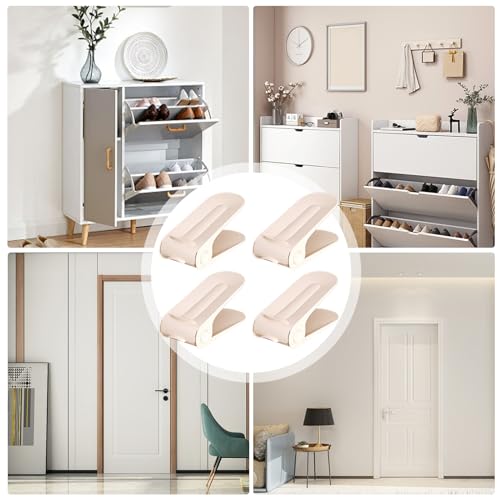 Organisateur de chaussures empilable réglable solution gain de place - 5