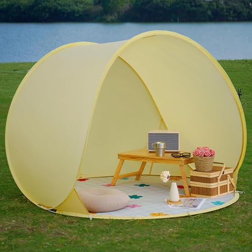 Toldo protector espacioso y transpirable para camping y playa 3