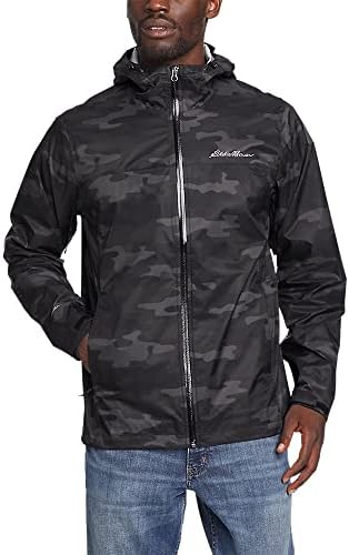 men's cloud cap insulated rain jacket