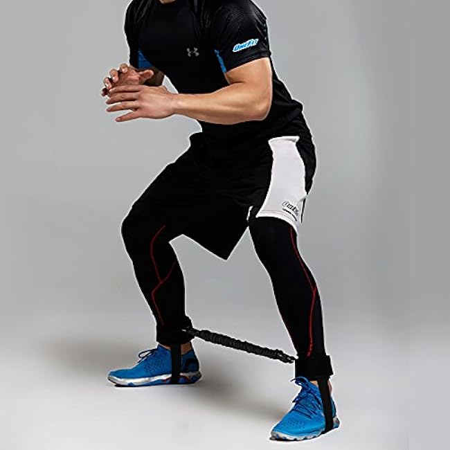 Bounce Trainer Vertical Jump Legs Resistance Bands Glutes Muscles Workout Strength Speed Agility Training for Basketball Football