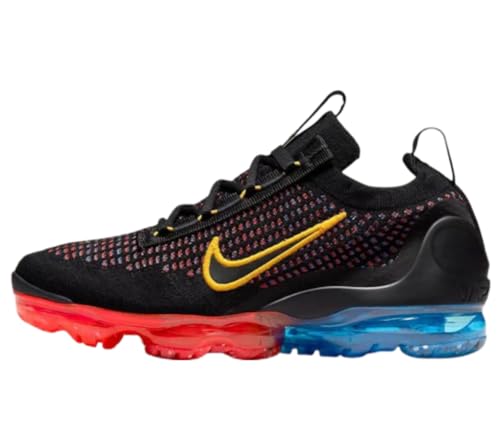 NIKE Vapormax 21 Grade School Running Shoes (Black)