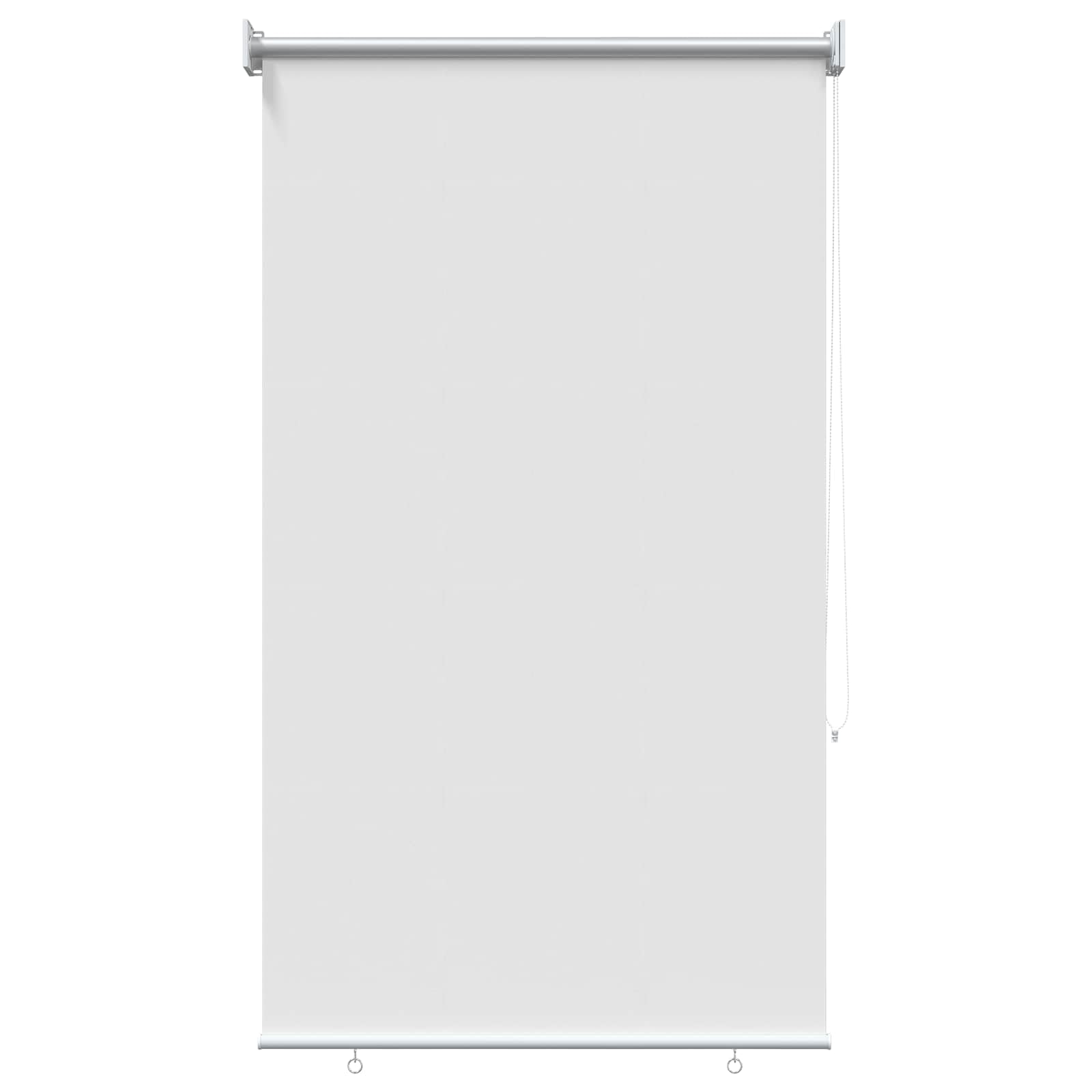Tenda a rullo bianca, 60 x 230 cm, protezione solare, tenda | Protezione dagli sguardi indiscreti per soggiorno e camera da letto. Efficace protezione termica con montaggio a soffitto o a