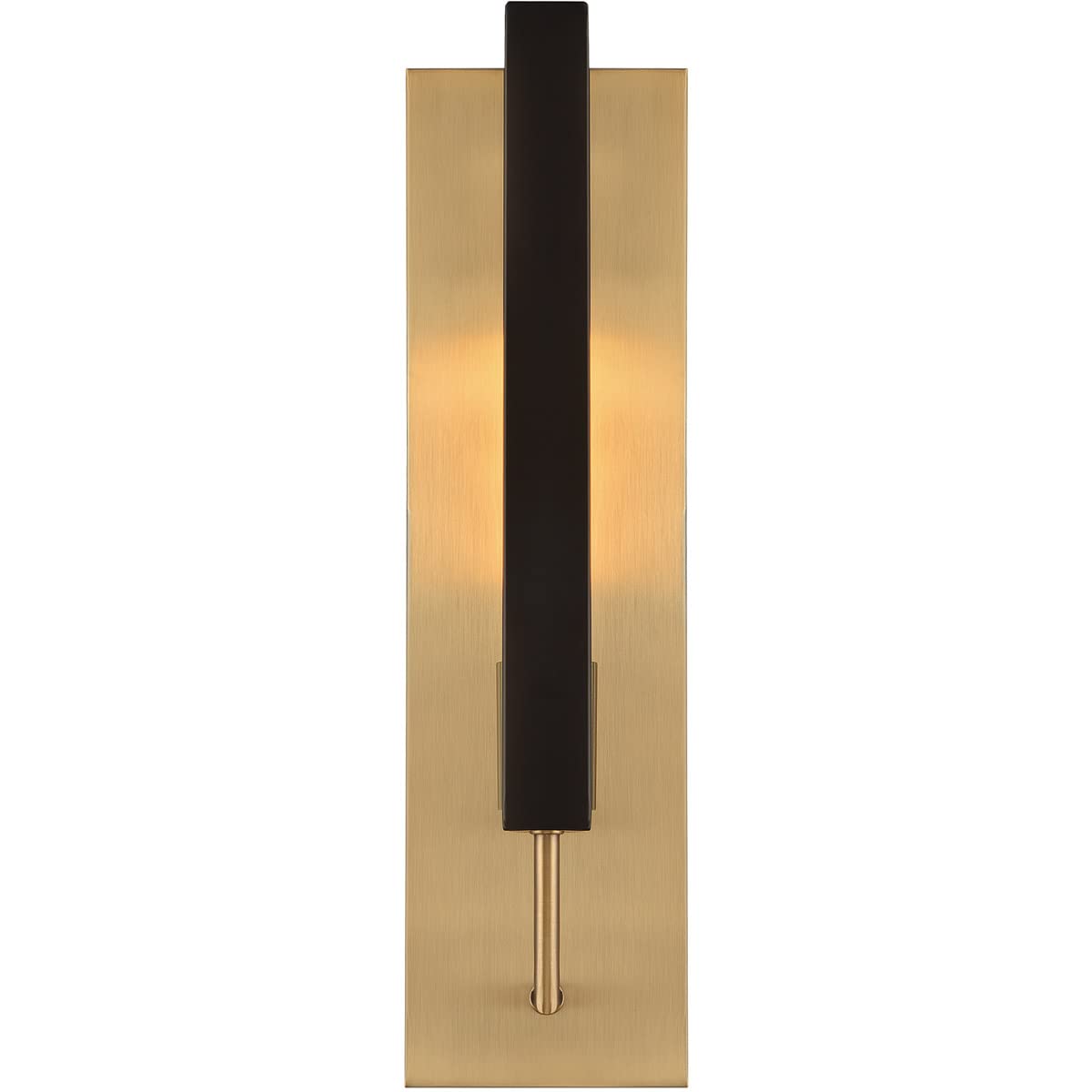 DESIGNERS FOUNTAIND233M-WS-OSB Chicago Pm - 1 Light Wall Sconce-16.5 Inches Tall and 4.5 Inches Wide, Old Satin Brass Finish