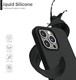 Fia Direct Silicone Case Cover For iPhone 12/12 Pro - Layered Hybrid Anti-Slip Protective Case - Shockproof Drop Protection - Black - Image 6