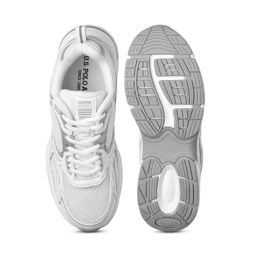 Image of U.S. Polo ASSN. Eun-Ji Off White Lightweight Sneaker Shoes