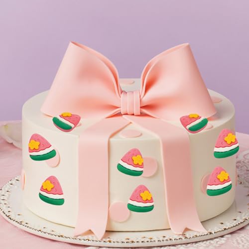 Qiaozeng QZ-24-015-WATERMELON 20Pcs Resin Watermelon Cupcake Toppers Mini Watermelon Cupcake Picks Watermeloncake Decors Watermelon Cake Decor thumb #2