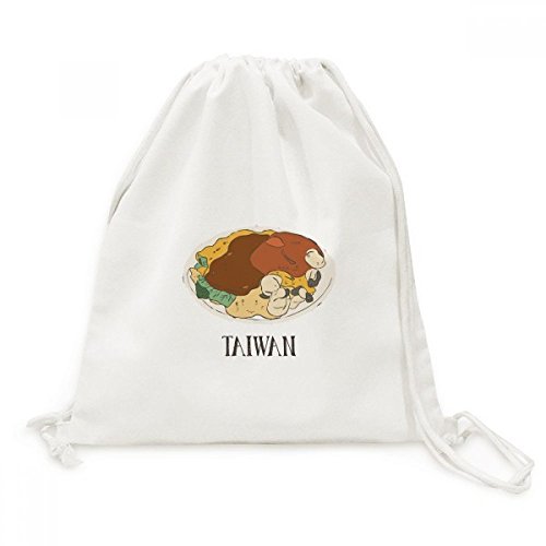 Sac à dos cordon Toile Voyage Serpent Alimentaire Oyster Taiwan