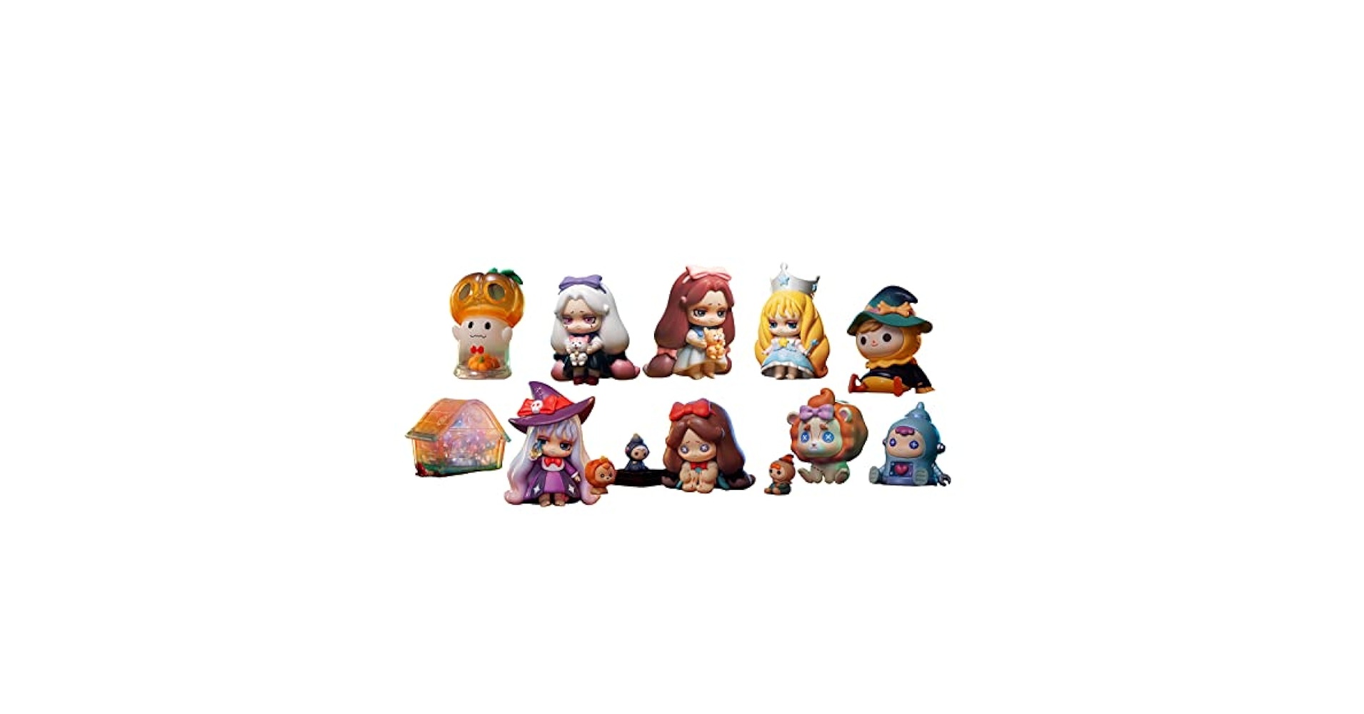 BLINDBOX LILITH 仮装舞踏会 シリーズ　8個セット Amazon | 52TOYS BLINDBOX LILITH 仮装舞踏会シリーズ PVC&ABS製