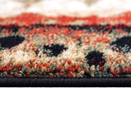 Tapete decorativo Masada Rugs 2'x3' estilo rústico miniatura 5