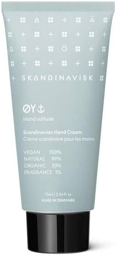 Skandinavisk diameter y Hand Cream Crabapple and Dog Water Mosses and Green Leaves, Powder Blue, Rose, 75 ml