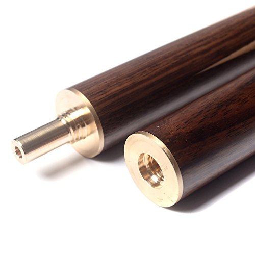 CUESOUL 57 Handcraft 3/4 Joints Snooker Queue mit Verl?ngerung/Gelenk Protector verpackt in Kunstleder Cue Bag (D305)
