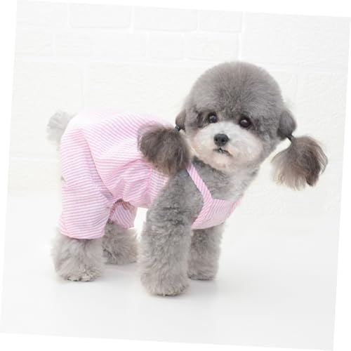 Pantalones de disfraz para perro talla XL con diseño rosa miniatura 4