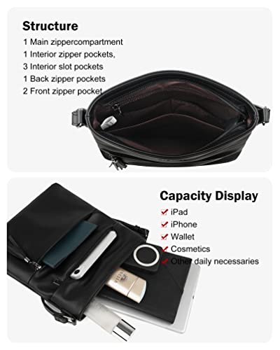 MASINTOR Crossbody Bags For Women, Stylish and Lightweight Shoulder Bag with Large Capacity, Crossbody Purse for Everyday Use2