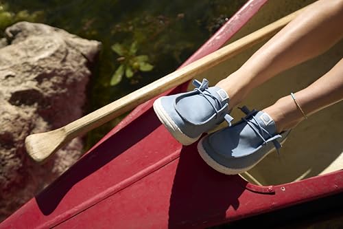 Image of HEYDUDE Women's Wendy Stretch Canvas Slip On Shoes | Easy On Loafer