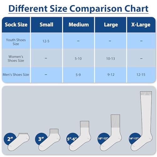 High Baseball Football Socks Multiple Sizes Over the Knee Baseball Socks Extra Long Soccer Sock for Boys Men3