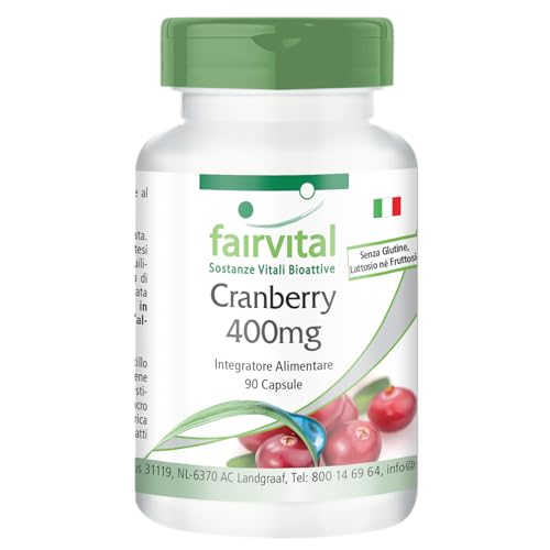 Fairvital Cranberry 400mg 90 capsule VEGAN