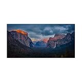 Trademark Fine Art The Yin and Yang of Yosemite by Michael Zheng, 10x19