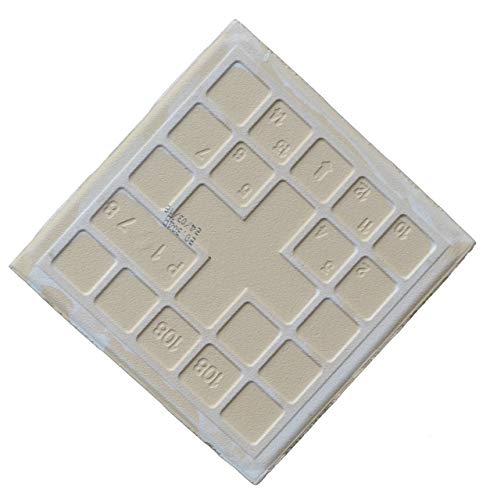 12 Ceramic White Tiles Glazed 4 1/4 X 4 4/14 With Cork Backing Pads, Use With Alcohol Ink Or Acrylic Pouring, Diy Make Your Own Coasters, Painting Projects, Decoupage #TOP3