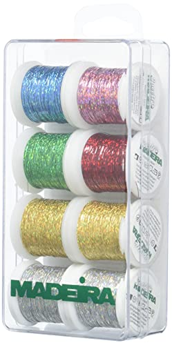 Madeira Jewel Holographic Thread Set miniatura 1