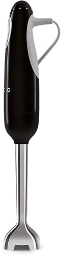Miniatura 4 de SMEG Batidora de inmersión de mano con vaso de precipitados, cuenco para cortar con tapa, batidor de alambre, 5 controles de velocidad, fabricado