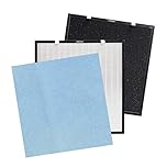 PUREBURG Replacement Filter Set Compatible with Asept-Air Life Cell 2550 5-Stage Air Purifier,H13 HEPA 3-Stage Filtration Air Clean Dust VOCs Odor PM2.5 Smoke