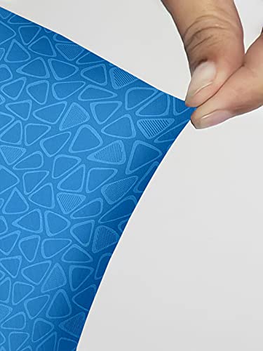Image of Cortina Self Print Water Dispenser Bottle Can Cover | Elastic Closure | Machine Washable | Polyester Material | Environmental Friendly | Digital Print | 45cm x 42cm x 43cm | 20 Liters | Blue 5