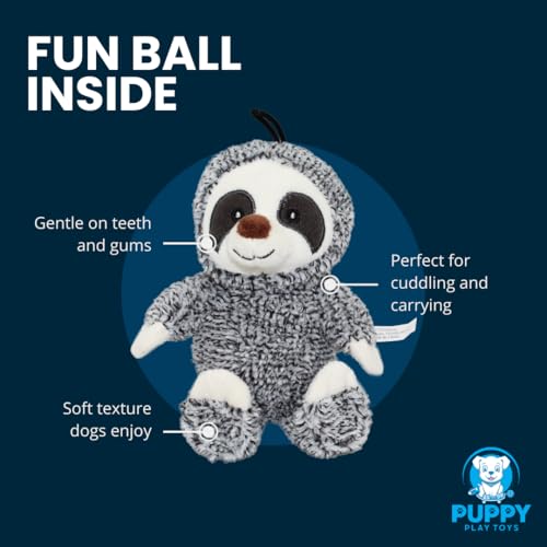 Set de 5 juguetes sonoros de felpa para perros miniatura 3