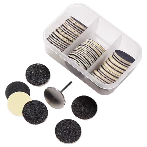Juego de limas de uñas, 1 x 0.9 x 0.04 pulgadas, 60 piezas profesionales suaves pero eficaces, herramientas de limado para uñas, uñas naturales acrílicas, kits de pedicura de spa, salón, manicura en