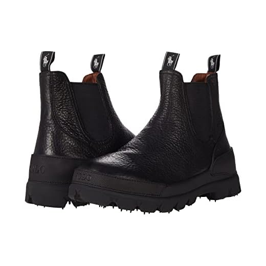 POLO RALPH LAUREN Oslo Chelsea Boot Black 10.5 D (M)