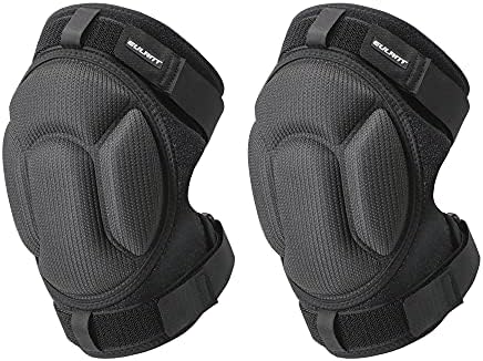 EULANT Gardening Knee Pads, Adjustable Work Knee Pads with Double Strap, Thick Sponge Knee Protectors for Kneeling Picking Construction DIY House Hold Jobs,M