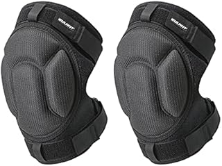 EULANT Gardening Knee Pads, Adjustable Work Knee Pads with Double Strap, Thick Sponge Knee Protectors for Kneeling Picking Construction DIY House Hold Jobs,M