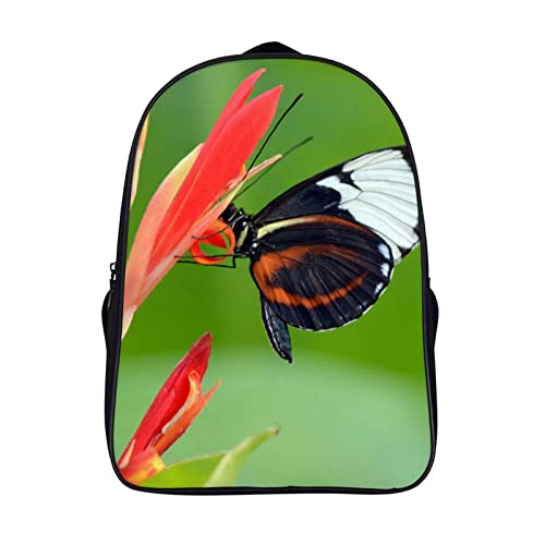 Sac à dos 3D motif papillon idéal pour le collège et loisirs