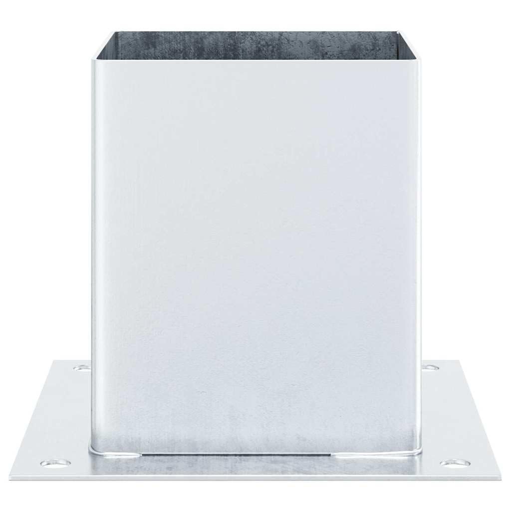 12 szt. wspornik słupków 121 x 121 mm, but słupkowy ze stali ocynkowanej ogniowo, tuleja osadcza do pawilonu, słupków ogrodzeniowych i konstrukcji