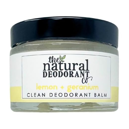 The Natural Deodorant Baume déodorant Clean Citron et géranium 55 ml