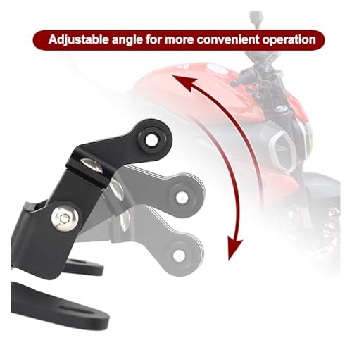 Support navigation GPS moto Diavel V4 fixation stable pour smartphone - 2