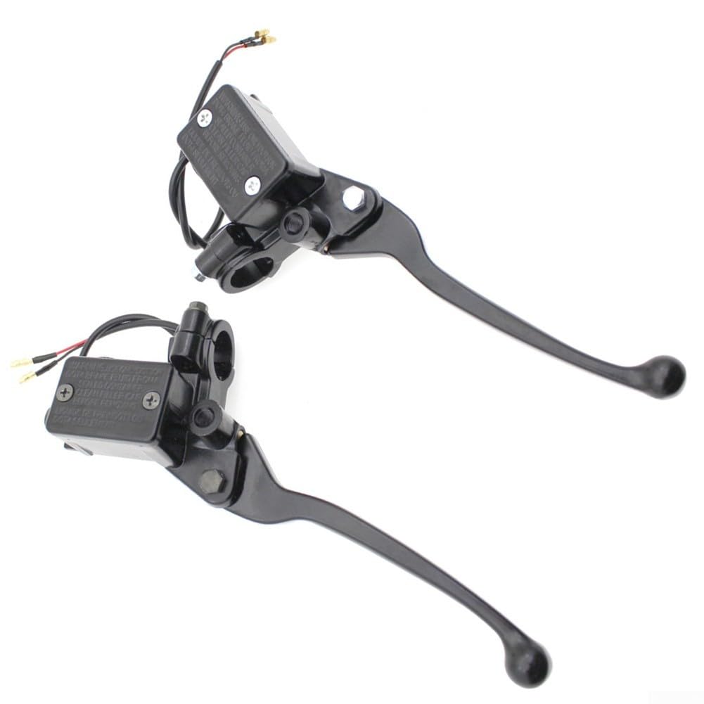 Pompe de frein hydraulique pour scooter N1 N1s freins à disque avant et arrière avec réservoir d'huile scellé et matériau en aluminium (gauche)