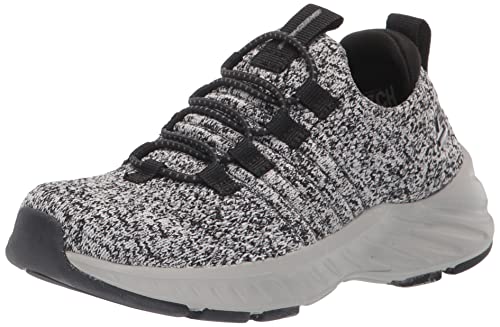 Skechers Kids Boy's Elite Rush Sneaker, Grey/Black, 4 Big Kid