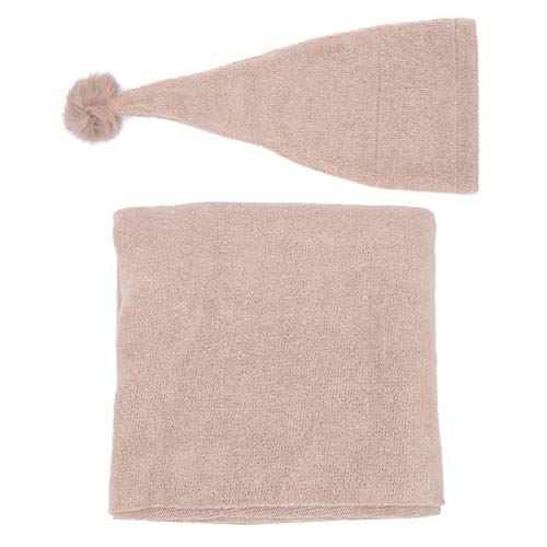 Mxtech Accesorios de fotografía de bebé, cómodo Conjunto de Dos Piezas de Disfraz de fotografía de bebé, Lindo Regalos de fotografía de bebé(23 * 20 * 3cm-Camel) Cover