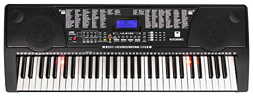 McGrey LK-6150 61 touches illuminées keyboard set - Les Beatles, Paul McCartney, John Lennon, RIngo Starr, George Harrison McGrey LK-6150 61 touches illuminées keyboard set – Image 3