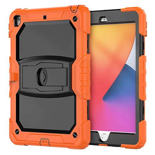 iPad 10.2 2019/iPad 8 10.2 2020 with Support, Durable, Hybrid, Shockproof, Resistant