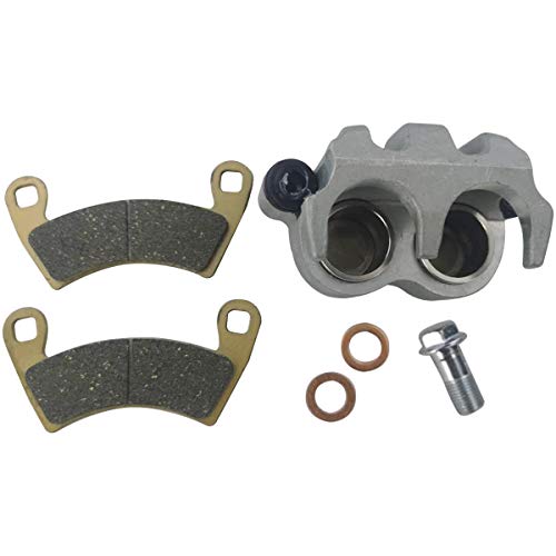 Image of M MATI Front Right Brake Caliper with Pads without Mounting Bracket for Polaris Ranger 4X4 500 EFI 570 4X4 700 /800 900 902D 1000 HST RZR 4 800 900 1000 XP /XP 4 /S4 RS1 GEM GENERAL 1000 Pro XD 1911284