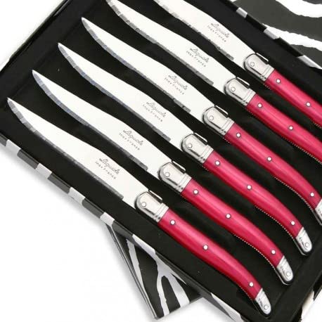 Laguiole - Estuche de 6 cuchillos Cover