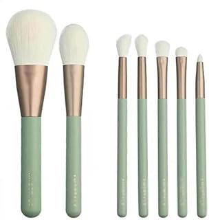 Brush Kit, Face, Cheek & Eye Brush Set, Makeup, For Foundation, Blush, Bronzer, Concealer, & Eyeshadow, Quality Makeup Tools, 7 Piece-MULTICOLOR