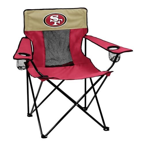 logobrands Officially Licensed NFL San Francisco 49ers Unisex Elite Chair, One Size, Team Color